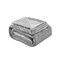 Grey King Size Plush Blanket Soft Warm Lightweight Microfiber Bed Throw